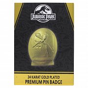 Prémiový odznak Jurassic Park XL (pozlacený)