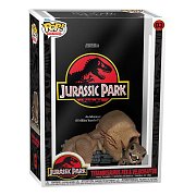 Jurský park POP! Filmový plakát a postava Tyrannosaurus Rex & Velociraptor 9 cm