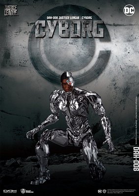 Justice League Dynamic 8ction Heroes Action Figure 1/9 Cyborg 21 cm