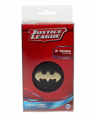 Justice League Metal Keychain Batman Golden Logo