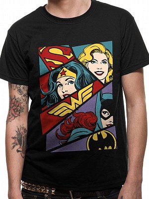 Justice League T-Shirt Heroine Pop Art