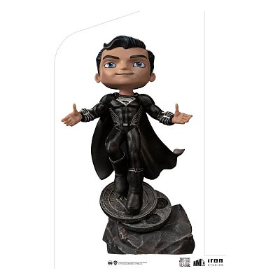Justice League Mini Co. Deluxe PVC figurka Superman Black Suit 18 cm