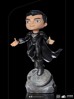 Justice League Mini Co. Deluxe PVC figurka Superman Black Suit 18 cm