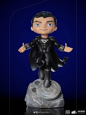 Justice League Mini Co. Deluxe PVC figurka Superman Black Suit 18 cm