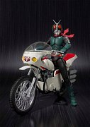 Kamen Rider S.H. Figuarts Action Figure with Vehicle Masked Rider 2 & Remodeled Cyclone 14 cm