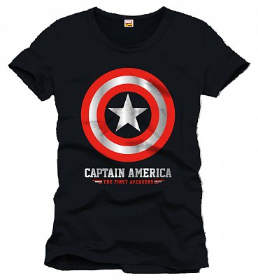 Kapitán Amerika Triko První Avengers (černá)