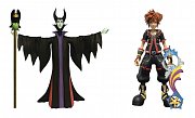 Kingdom Hearts 3 Select Action Figures 2-Pack Maleficent & Sora 18 cm