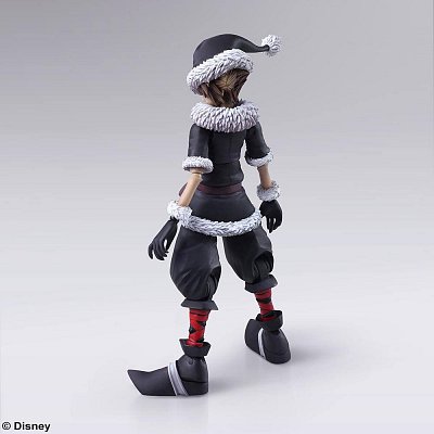Kingdom Hearts II Bring Arts Action Figure Sora Christmas Town Ver. 15 cm --- DAMAGED PACKAGING