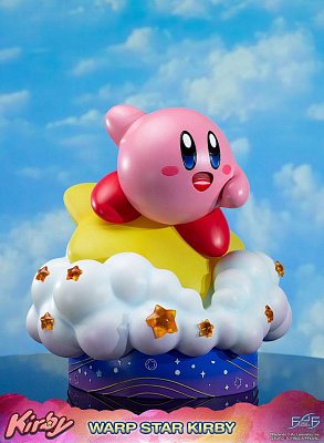 Kirby Statue Warp Star Kirby 30 cm