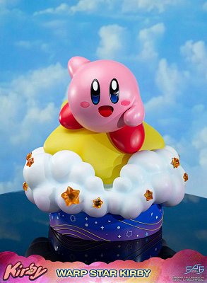 Kirby Statue Warp Star Kirby 30 cm