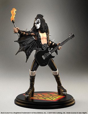 Kiss Rock Iconz Statue 1/9 The Demon (ALIVE!) 20 cm --- DAMAGED PACKAGING