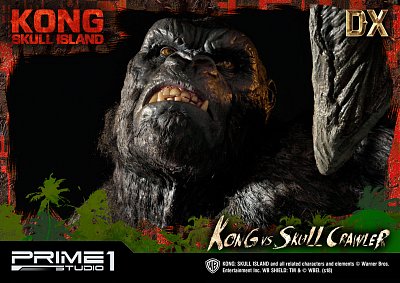Kong Skull Island Statue Kong vs Skull Crawler Deluxe Version 80 cm