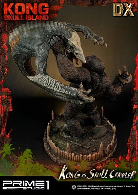 Kong Skull Island Statue Kong vs Skull Crawler Deluxe Version 80 cm