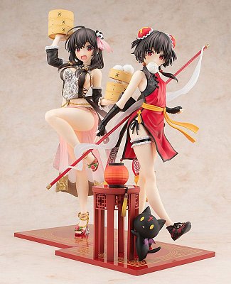 Kono Subarashii Sekai ni Shukufuku wo! Socha 1/7 Megumin Light Novel China Dress Ver. 22 cm - Poškozený obal