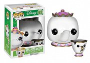 Kráska a zvíře Figurka POP! Mrs. Potts a Chip