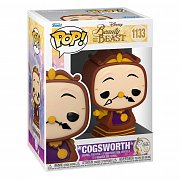 Kráska a zvíře POP! Filmy Vinylová figurka Cogsworth 9 cm