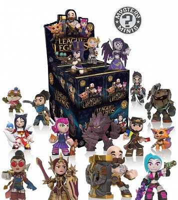 League of Legends Mystery Minis Vinyl Mini Figures 6 cm Display (12)