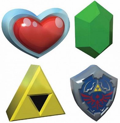 Legend of Zelda 3D Stress Balls 8 cm Display (12)