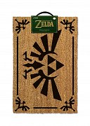 Legend of Zelda Doormat Triforce Black 40 x 60 cm