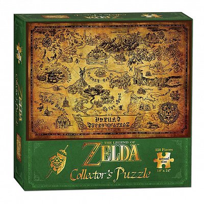 Legend of Zelda Puzzle Hyrule Map