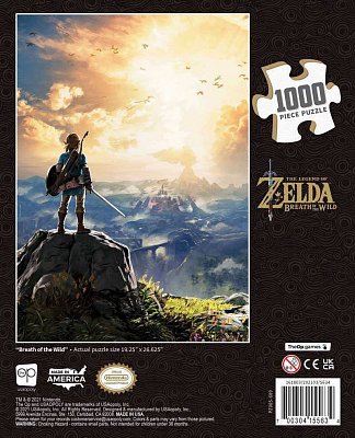 Skládačka The Legend of Zelda Breath of the Wild (1000 dílků)