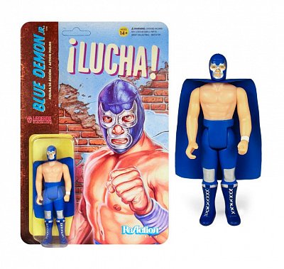 Legends of Lucha Libre ReAction Action Figure Blue Demon Jr. 10 cm