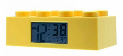 Lego Alarm Clock Lego Brick yellow