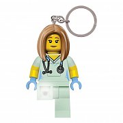 LEGO Classic Light-Up Keychain Nurse 8 cm