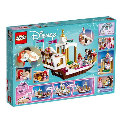 Lego disney the little mermaid ariel s royal celebration boat