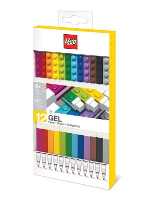 LEGO Gel Pens 12-Pack Bricks