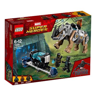 LEGO® Marvel Super Heroes&trade; Black Panther - Rhino Face-Off by the Mine