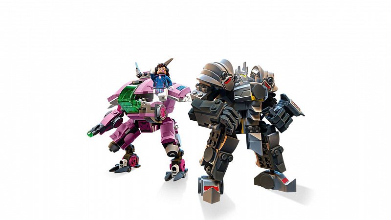 Lego overwatch dva reinhardt online