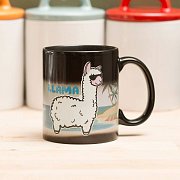 Llama Heat Change Mug No Probllama