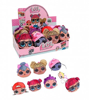 L.O.L. Surprise! Fluky Purse Plush Hangers 11 cm Display (24)