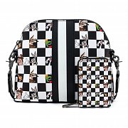 Looney Tunes by Loungefly Crossbody B&W Check Character
