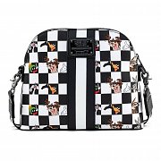 Looney Tunes by Loungefly Crossbody B&W Check Character