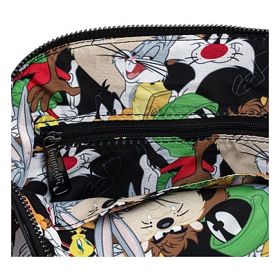Looney Tunes by Loungefly Crossbody B&W Check Character