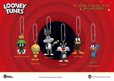 Looney Tunes Mini Egg Attack Keychack Sortiment 4 cm (6)
