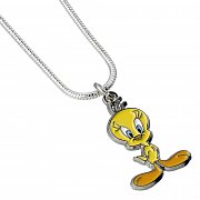 Looney Tunes Pendant & Necklace Tweety (silver plated)