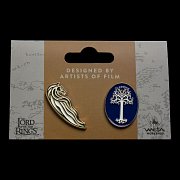 Lord of the Rings Collectors Pins 2-Pack Rohan Horse & White Tree