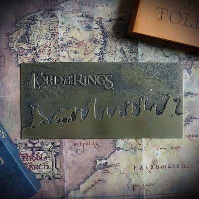 Limitovaná edice Lord of the Rings The Fellowship Plaque