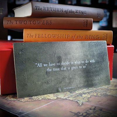 Limitovaná edice Lord of the Rings The Fellowship Plaque