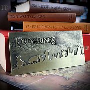 Limitovaná edice Lord of the Rings The Fellowship Plaque