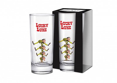 Lucky Luke Long Drink Glass Dalton\'s Brothers