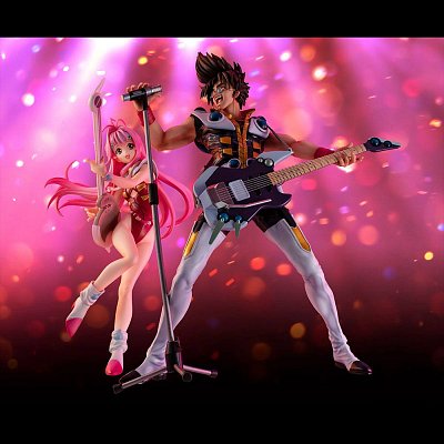 Macross 7 Fire Bomber PVC socha Mylene Jenius 19 cm