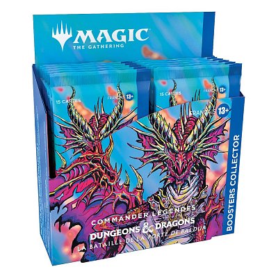 Magic the Gathering Commander Légendes : bataille de la Porte de Baldur Collector Booster Display (12) francouzsky