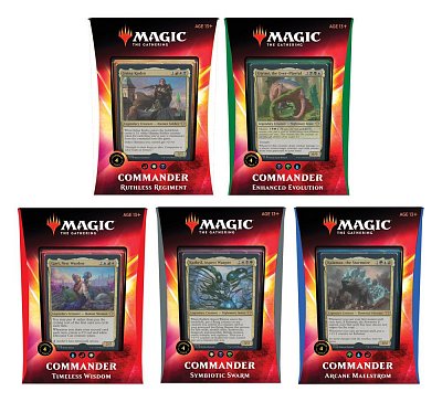 Magic the Gathering Ikoria: Lair of Behemoths Commander 2020 Decks Display (5) english