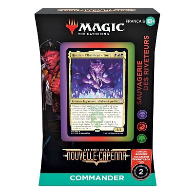 Magic the Gathering Les rues de la Nouvelle-Capenna Commander Decks Display (5) francouzsky