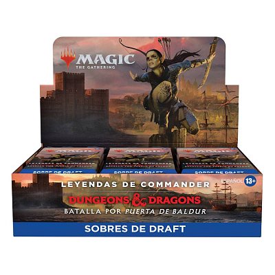 Magic the Gathering Leyendas de Commander: Batalla por Puerta de Baldur Draft Booster Display (24) španělština