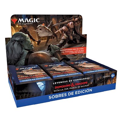 Magic the Gathering Leyendas de Commander: Batalla por Puerta de Baldur Set Booster Display (18) španělština